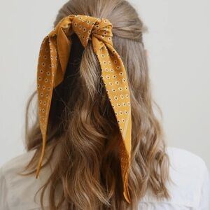 Western Multi Style Scarf Hair Bow Accessory NWT